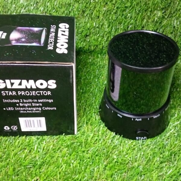 Star Night Light Projector – USB LED Lamp for Kids’ Room (Battery Free)