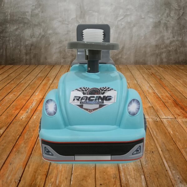 Kids City Ride-On Push Car – Backrest & Musical Horn for Toddlers (Boys & Girls)