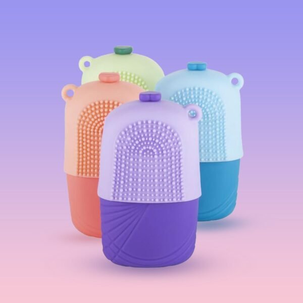 Ice Roller & Scrubber For Face Glowing & Tighten Skin (1 Pc)