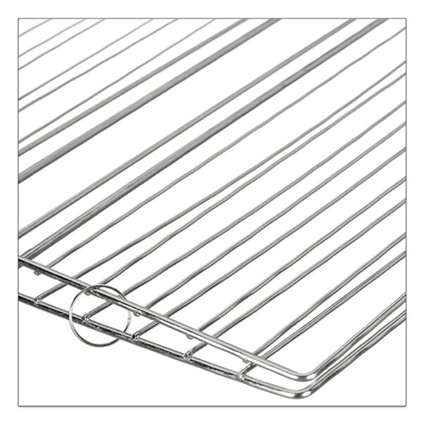 Kitchen Square Roaster Grill Barbecue Grill with Wooden Handle