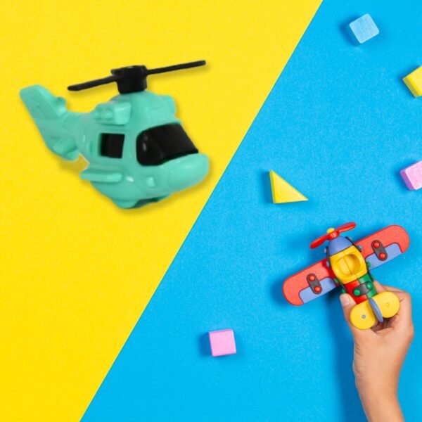 Small DIY Helicopter Toy, Small Kid's Toy, Rotating Tail Wing DIY (30 Pc Set)