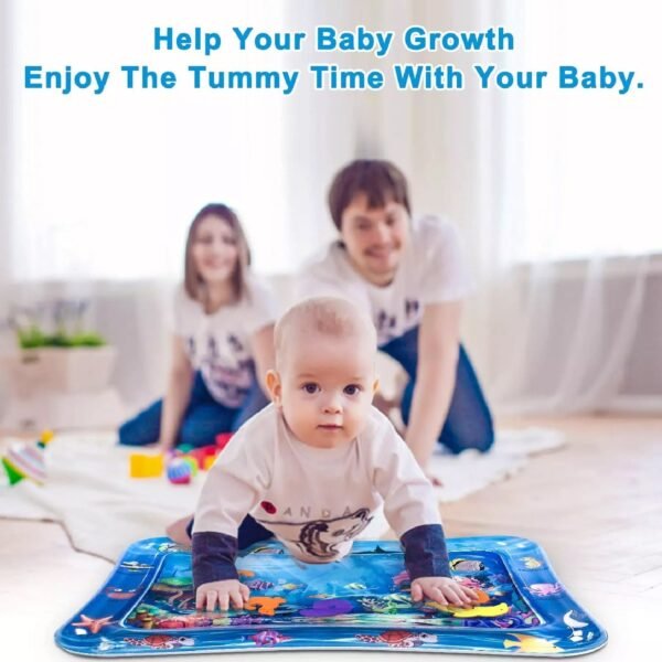 Mat, Baby Water Mat Inflatable Baby Play Mat Activity Center for Infant Baby Toys