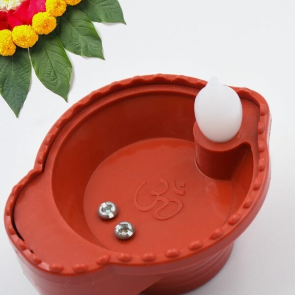 Water Sensor Diyas for Diwali Decoration | Diyas for Home Decoration| Diwali Decoration Items for Home Decor Diyas | Diwali LED Diyas Candle with Water Sensing Technology E-Diya, Diwali (12 Pc Set)