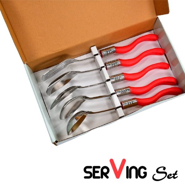 3_b2c90434-f62a-418d-adb4-6d8c62f253ab.jpg Stainless Steel Serving Spoon Set 5 pcs.
