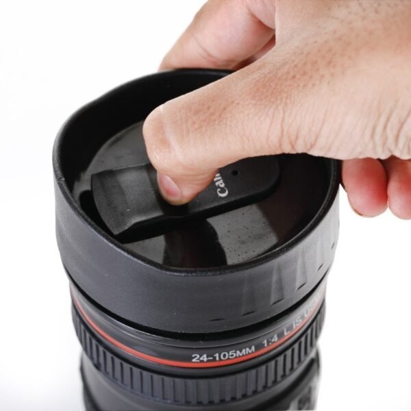 3_df418e93-f99d-40ef-9213-a51c3cbc3bdf.jpg Camera Lens Shaped Coffee Mug Flask With Lid