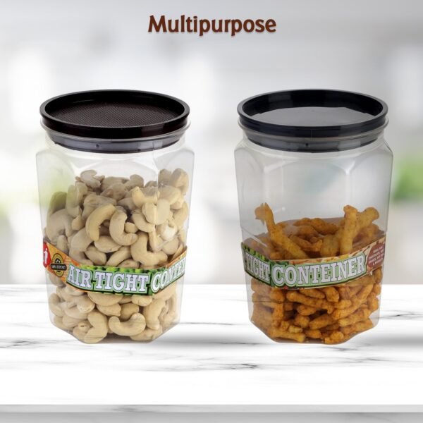 Air Tight Kitchen Storage Container  (Approx - 1100Ml, Set of 2pcs)