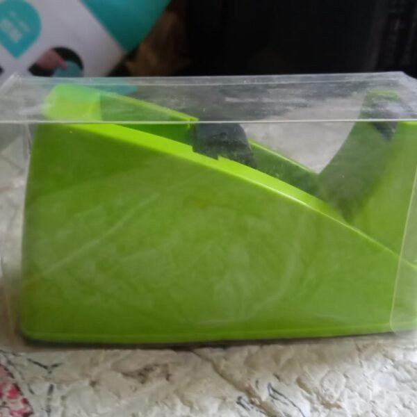 Heavy Duty Plastic Tape Dispenser Cutter for Home, Office & School Use