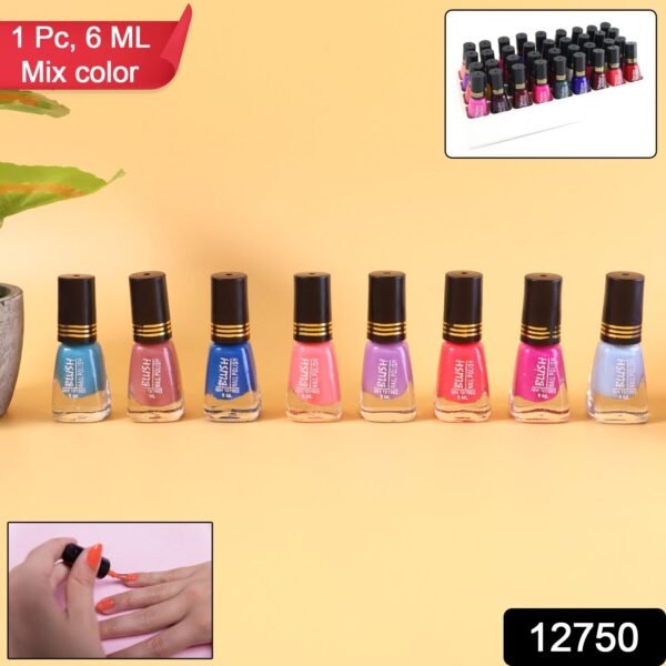 Blush Matt Mini Nail Polish (Mix Color / 6 ML / 1 Pc)