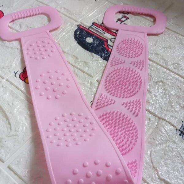 Eco-Friendly Silicone Shower Brush & Back Scrubber Towel