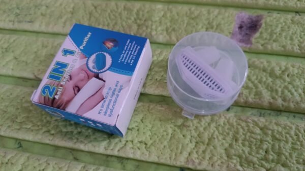 2 in 1 Anti-Snoring & Air Purifier Nose Clip Device (1 Pc / With Plastic Case)