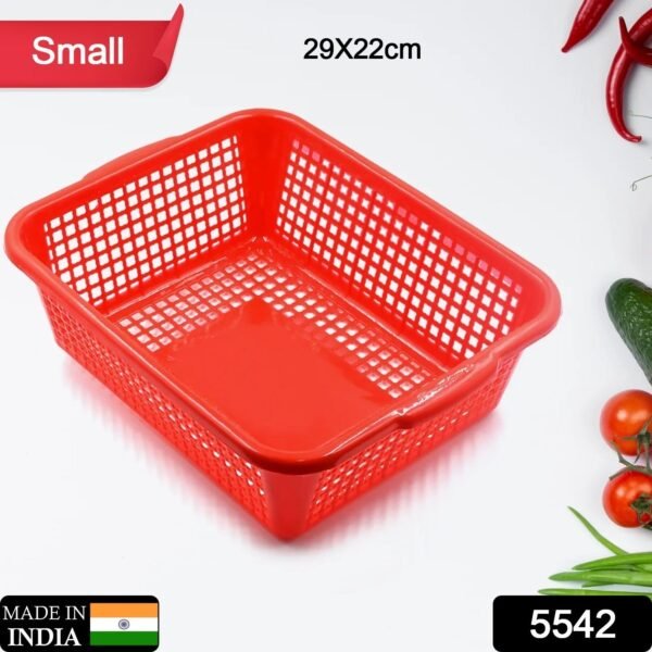 3ac31698-13ab-44d2-8545-f5d213144a83.jpg Plastic 1 Pc Kitchen Small Size Dish Rack Drainer Vegetables and Fruits (29x22CM)