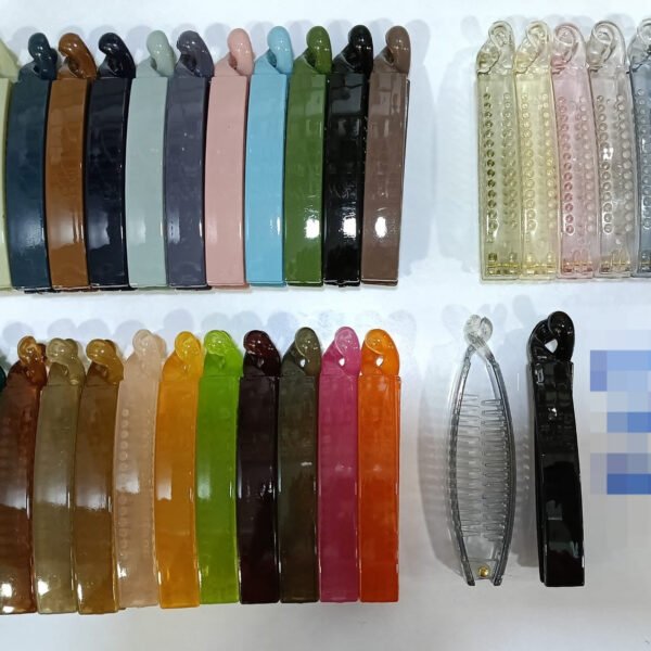 Plastic Hair Claw Clips Strong Clips (1 Pc / Mix Color), Hair accessories