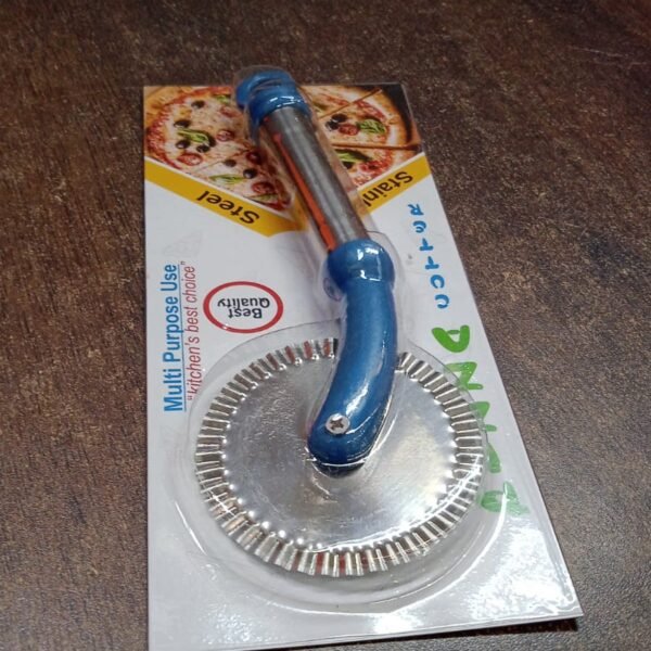 Multi Purpose Use Curly Pizza Cutter / Pastry Cutter / Sandwiches Cutter (1 Pc)