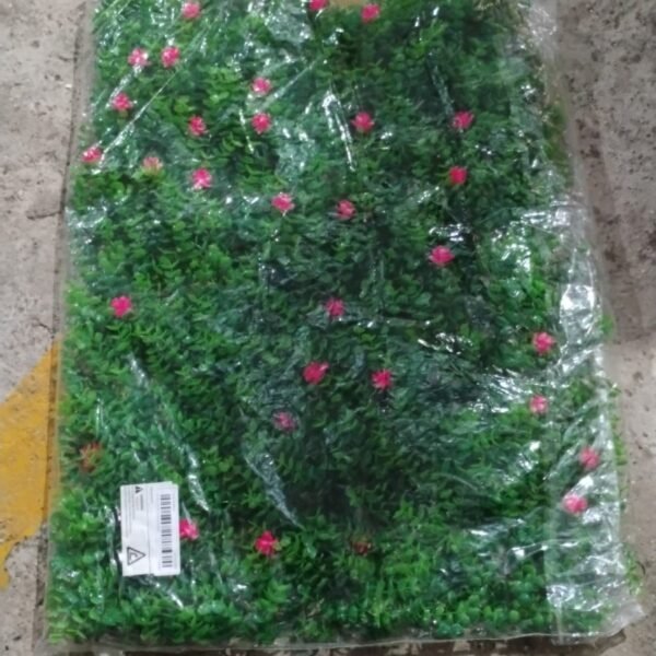 3bdcbdfb-e95a-4165-a6b4-71337d0cd327.jpg Artificial Plants Wall Topiary Wall Greenery Mat Wall Backdrop (1 Pc Mix Design)