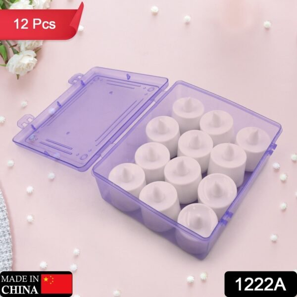 Festival Decorative - LED Tealight Candles for Party, Wedding,  Diwali (12pc)