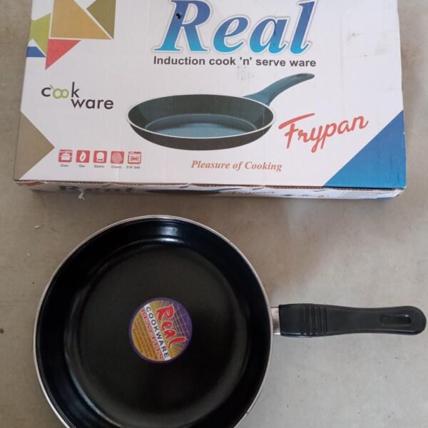 Induction Base Hard Anodized Tadka Fry Pan Nonstick