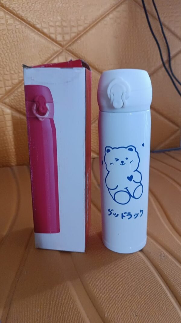 Stainless Steel Insulated Reusable Kids Water Bottle (500 ML Approx)