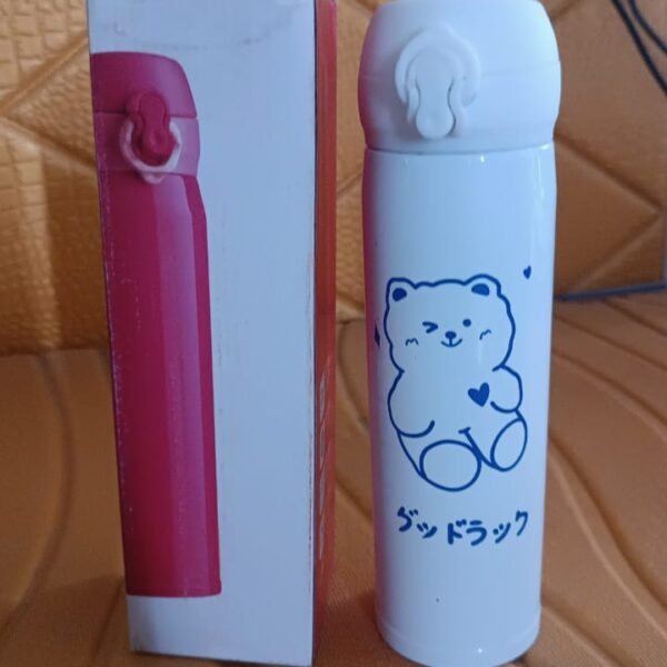 Stainless Steel Insulated Reusable Kids Water Bottle (500 ML Approx)