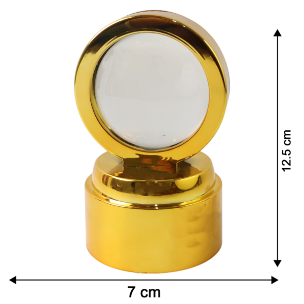 Bajrang Bali 3D Crystal Ball Night Light with LED Illumination (1 Pc)