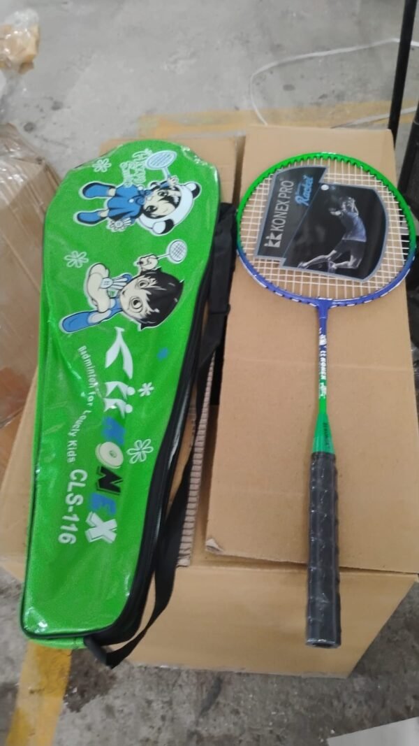 3dc6f754-11ff-4d7c-a3f7-58ea8bc835a7.jpg 2 Pc Lightweight Kids Badminton Racket Set with Carry Bag