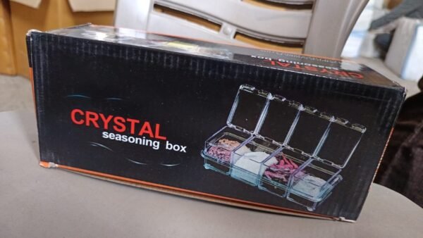 3e06ce63-e205-4467-9130-bb2929b91ea9.jpg Crystal Seasoning Acrylic Box Pepper Salt Spice Rack