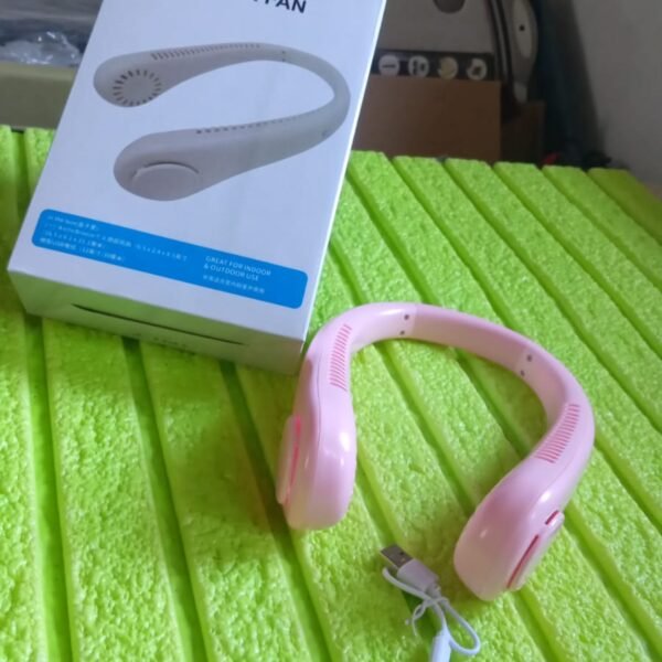 Portable Neck Fan: Holiday Hands Free Bladeless Neck Fan