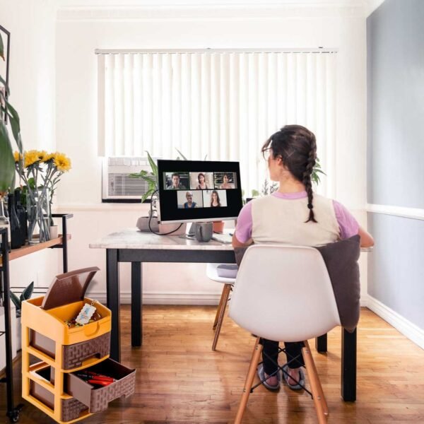 Mini 3 Layer D Storage for Household and Office Use for Storing Various Types of Items