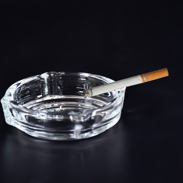 Brunswick Crystal Glass Ashtray for Home & Office