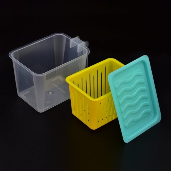 3image_228b5429-7fa5-4be8-8bb7-b74243e16ae0.jpg Fridge Storage Containers with Handle – Plastic Kitchen Storage (4 Pcs Set)
