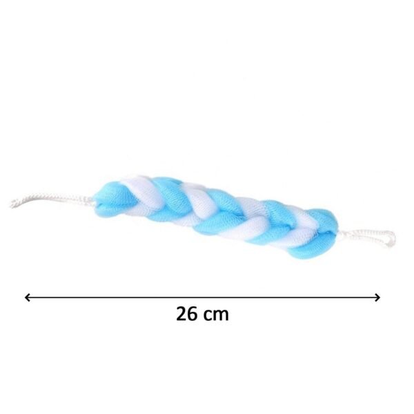 Hanging Bath Shower Long Loofah Sponge Pouf Body Scrubber (pack of 6)