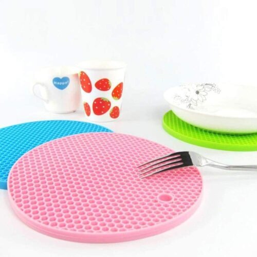 Silicone Hot Mat – Heat-Resistant Pad for Breakfast, Lunch & Dinner Use