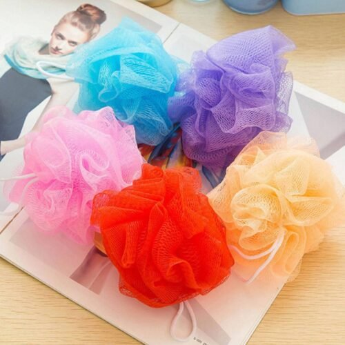 3image_30225c98-5bd8-482a-a533-3685f23a6e18.jpg Bath Shower Loofah Sponge Pouf Body Scrubber (Pack of 6Pcs)