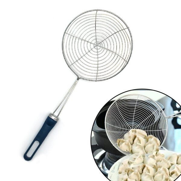 Round Stainless Steel Deep Fry  / Mesh Strainer