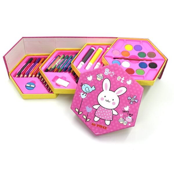 3image_43088706-90fa-471c-8421-d2466eb05f09.jpg Colouring Combo Colors Box Color Pencil,Crayons, Water Color, Sketch Pens Set of 46