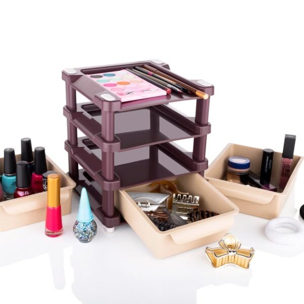 Mini 3 Layer Drawer Used for storing makeup equipment’s and kits used by women’s