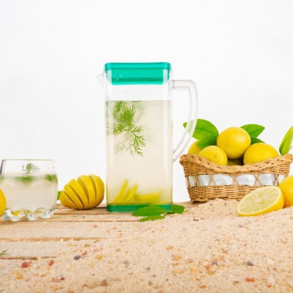 Resistant Glass Jug for Juice, Milk, Cold or Hot Beverages (plastic)