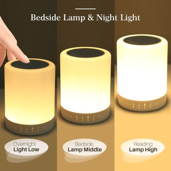 3image_6ae6fbdc-fe7b-4bb3-8301-8154e9ad27f9.jpg Wireless Night Light LED Touch Lamp Speaker Bluetooth speaker