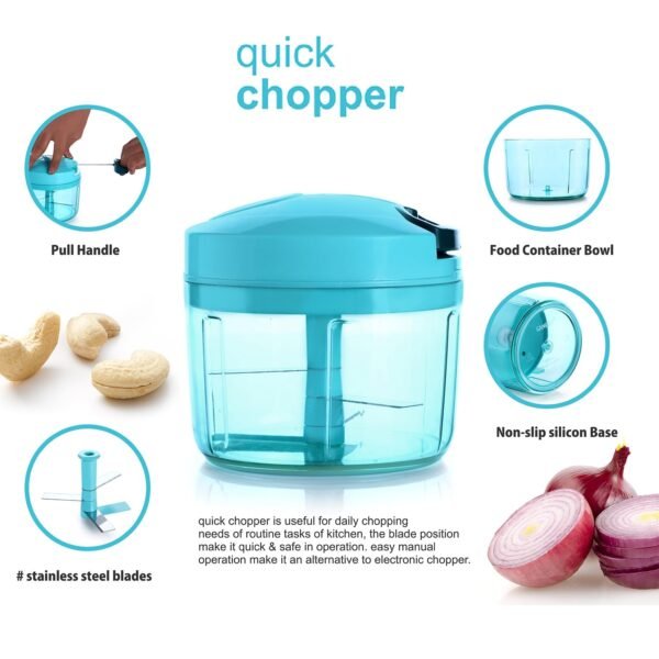 3image_c41f4852-7dfb-4eff-bea5-93b5e0ddc45d.jpg Ganesh Quick Vegetable Chopper (1 Unit Chopper)(725 Ml)