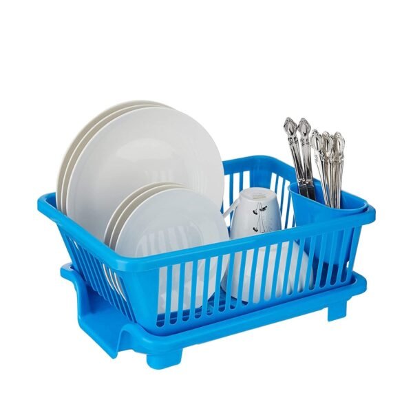 3image_e0532fe9-0e10-4851-b78f-462145b06226.jpg Plastic Sink Dish Drainer Drying Rack (With Brown Box) ( MOQ :- 3 Pc)