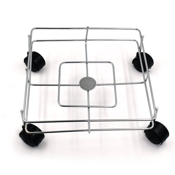 Ss Square Oil Stand For Carrying Oil Bottles And Jars Easily Without Any Problem