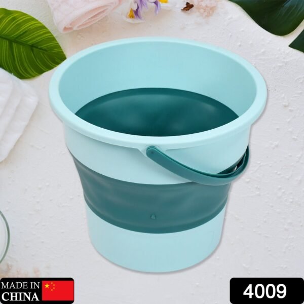 Water Bucket Folding High Capacity Foldable Hanging with Handle Bathroom Products