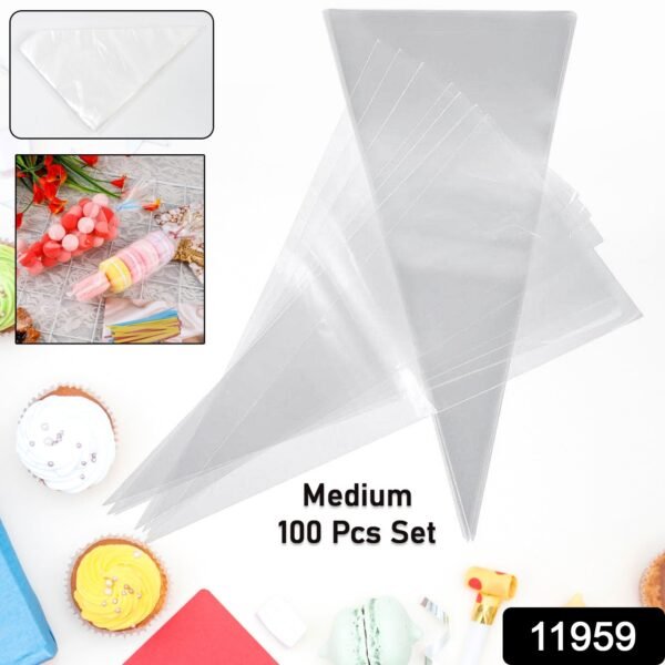 40111959-200Pc-Icingpipingbagmedium-Av-Sv.jpg Disposable Piping Bags (100 Pcs Set / Medium)