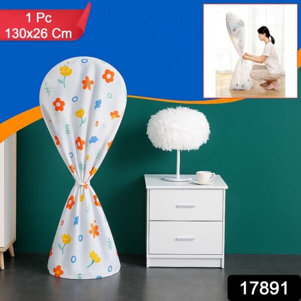 40217891-90Pc-DD_6025-14_fancover_-Av-Sv.jpg Flower-Printed Fan Cover - 1 Pc, 130x26 Cm
