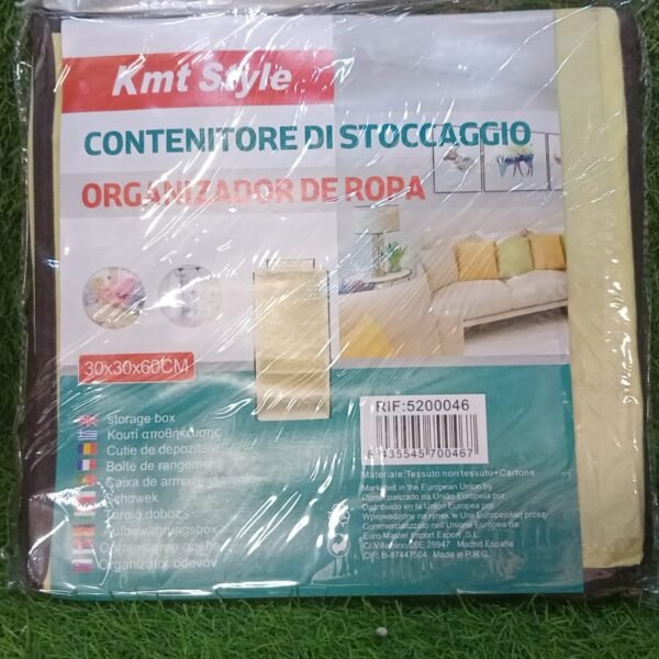 6 Shelf Hanging Closet Organizer Breathable Material Keeps Away Dust and Odors