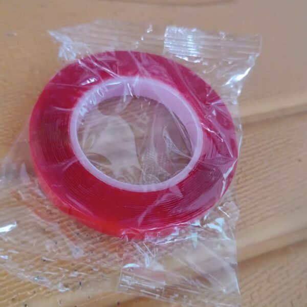 Heavy Duty Transparent Acrylic Foam Mounting Tape (3 Mtr Approx / 1 Pc)