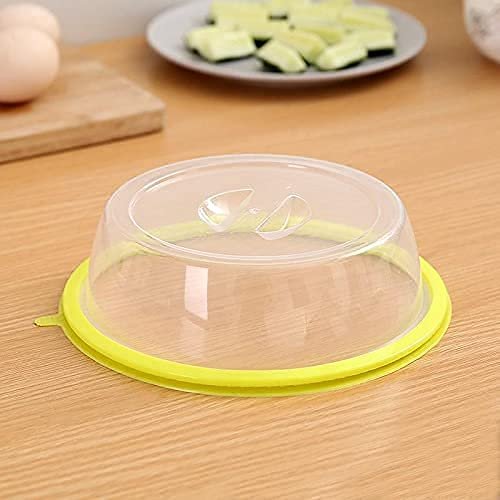 Microwave Food Cover, Air-Tight Splatter Lid for Plates – Dishwasher Safe