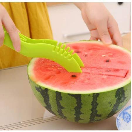 410kdTzMqPL.jpg Plastic Watermelon Cutter, Slicer, Corer & Server – Easy to Use Fruit Tool
