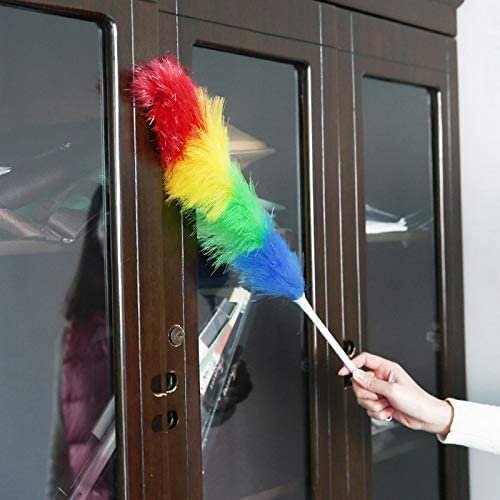 Premium Light Weight Static Multipurpose Microfiber Feather Duster for Office Home