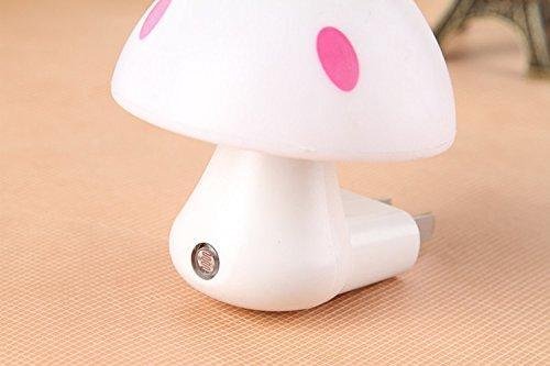 41JPGLawwYL_5d6a9355-6f82-421b-a825-219387d2cbfe.jpg Automatic Night Sensor Mushroom Lamp (0.2 watt, Multicolour)