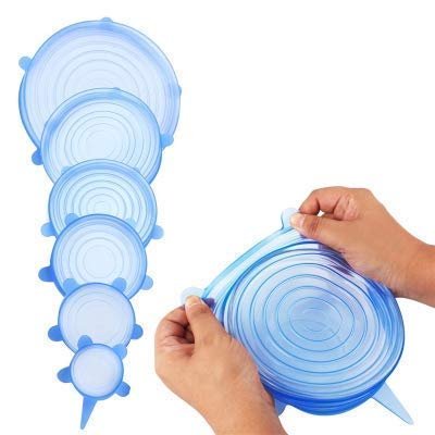 Silicone Lid Set – Stretchable Lids for Containers & Covers